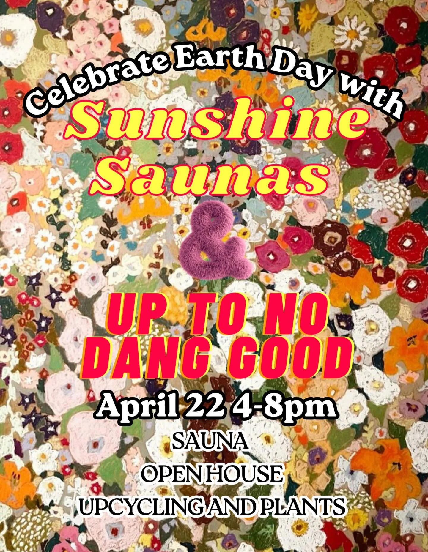 Join us on earth day 4/22 at Leadville&rsquo;s newest and coolest space @uptonodanggood. We will have the sauna hot and running, an open house to browse all that Up to No Dang Good has to offer and an amazing selection of plants. Bring in some old cl