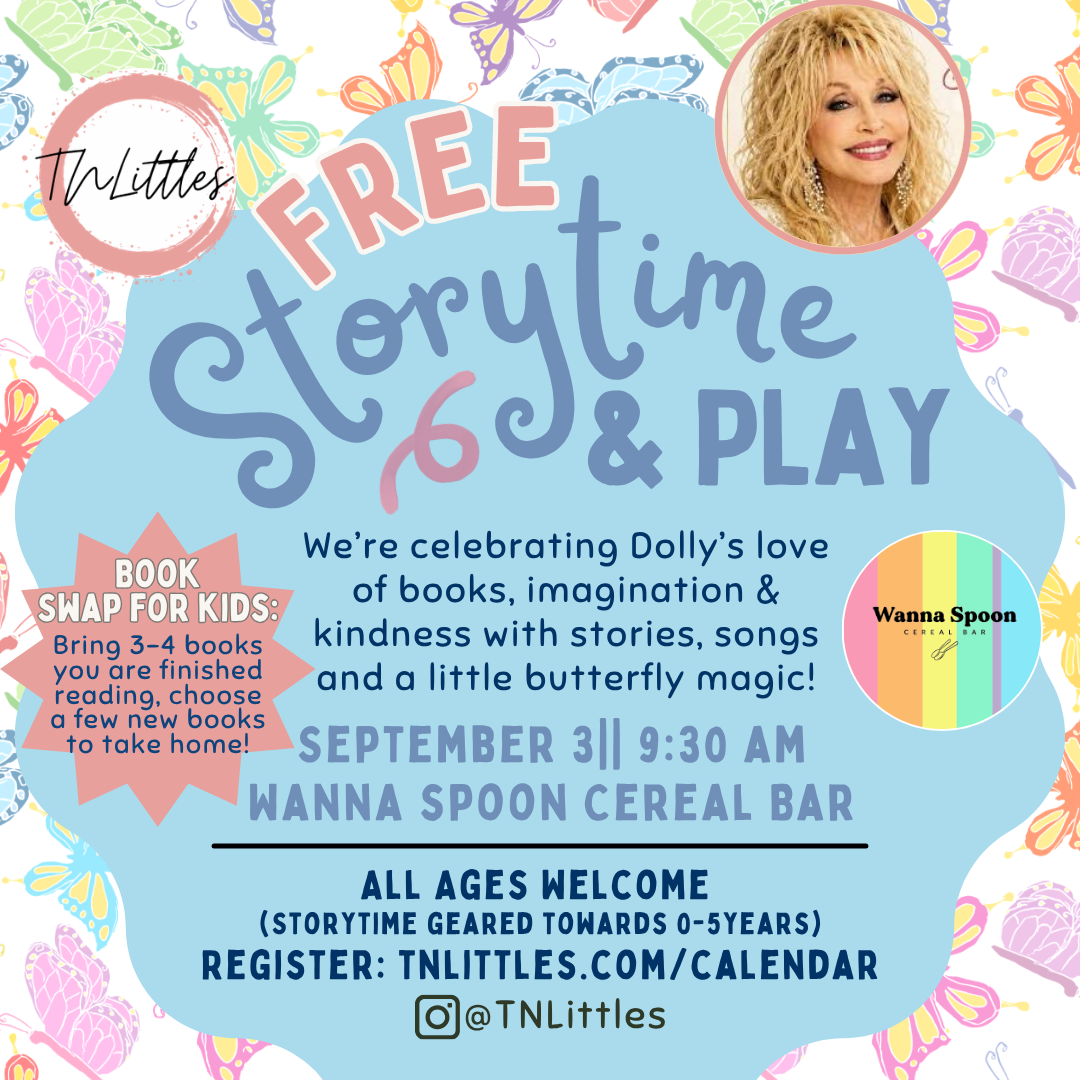 TNLittles Storytime: Sept 3