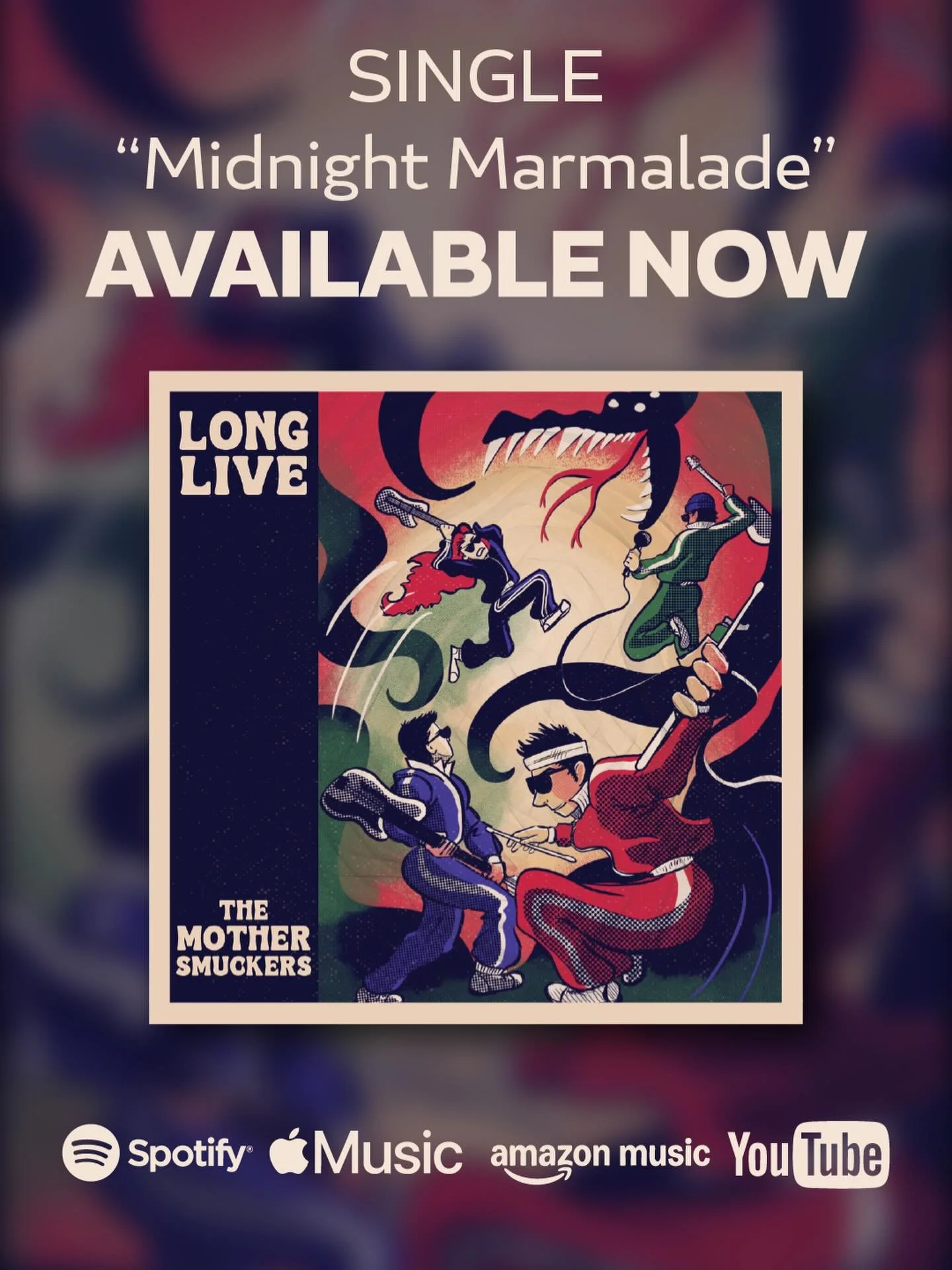 Our single &ldquo;Midnight Marmalade&rdquo; is OUT NOW!!!
*****
*****
*****
#modernfunk #funkfusion #guitar #drums #bass