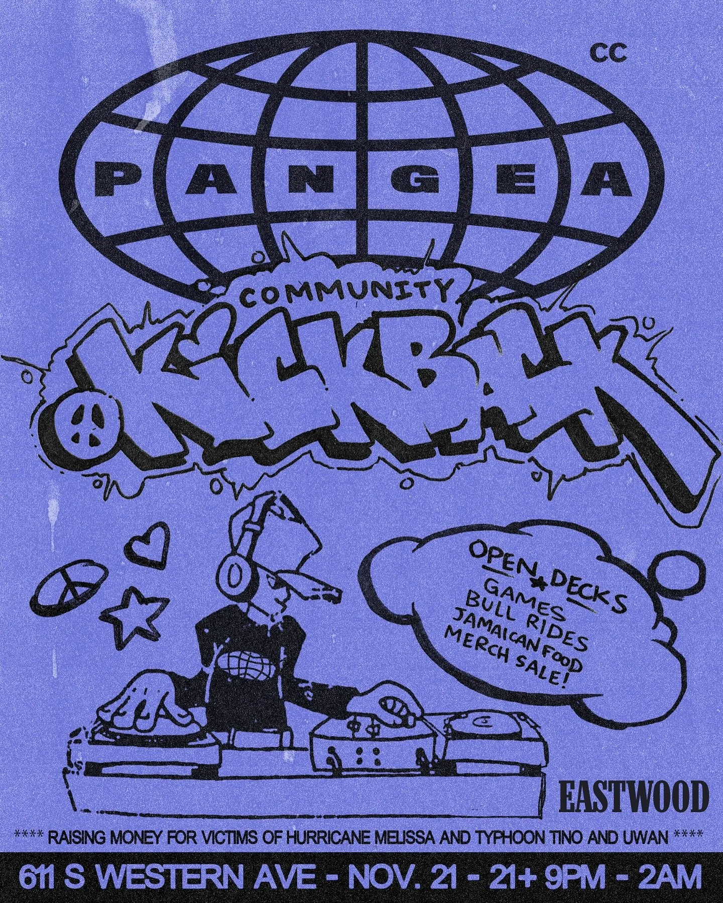 THIS WEEKEND 🤠

Friday, Nov 21
🕕 6pm Open 
🥂 6-8pm Happy Hour
🎟️ 9pm Ticketed Event with @pangeasound all proceeds are donated! Link in bio 

Sat, Nov 22
🕕 6pm Open 
👢 9pm Line Dancing Lessons
🎧 11pm DJ @nmdcsoul