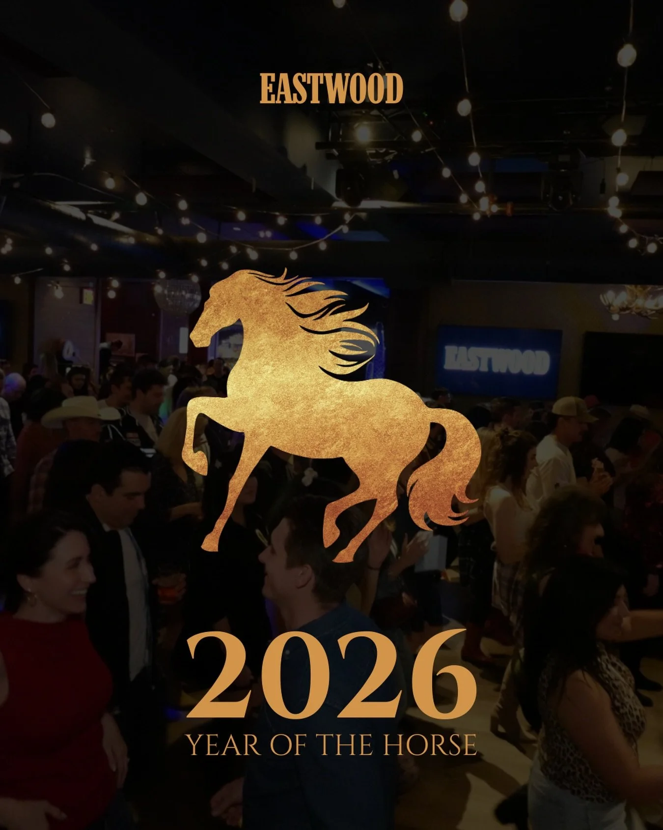 YEAR OF THE HORSE 🐎

Horses symbolize power, passion, independence, and high energy. 

This year we&rsquo;re calling in:
💫 Lots of celebrations 
💫 Full dance floors
💫 Supporting community programming 
💫 And bull rides that last longer than 8 sec