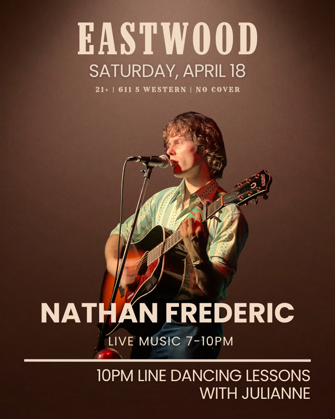 Live Music with Nathan Frederic
