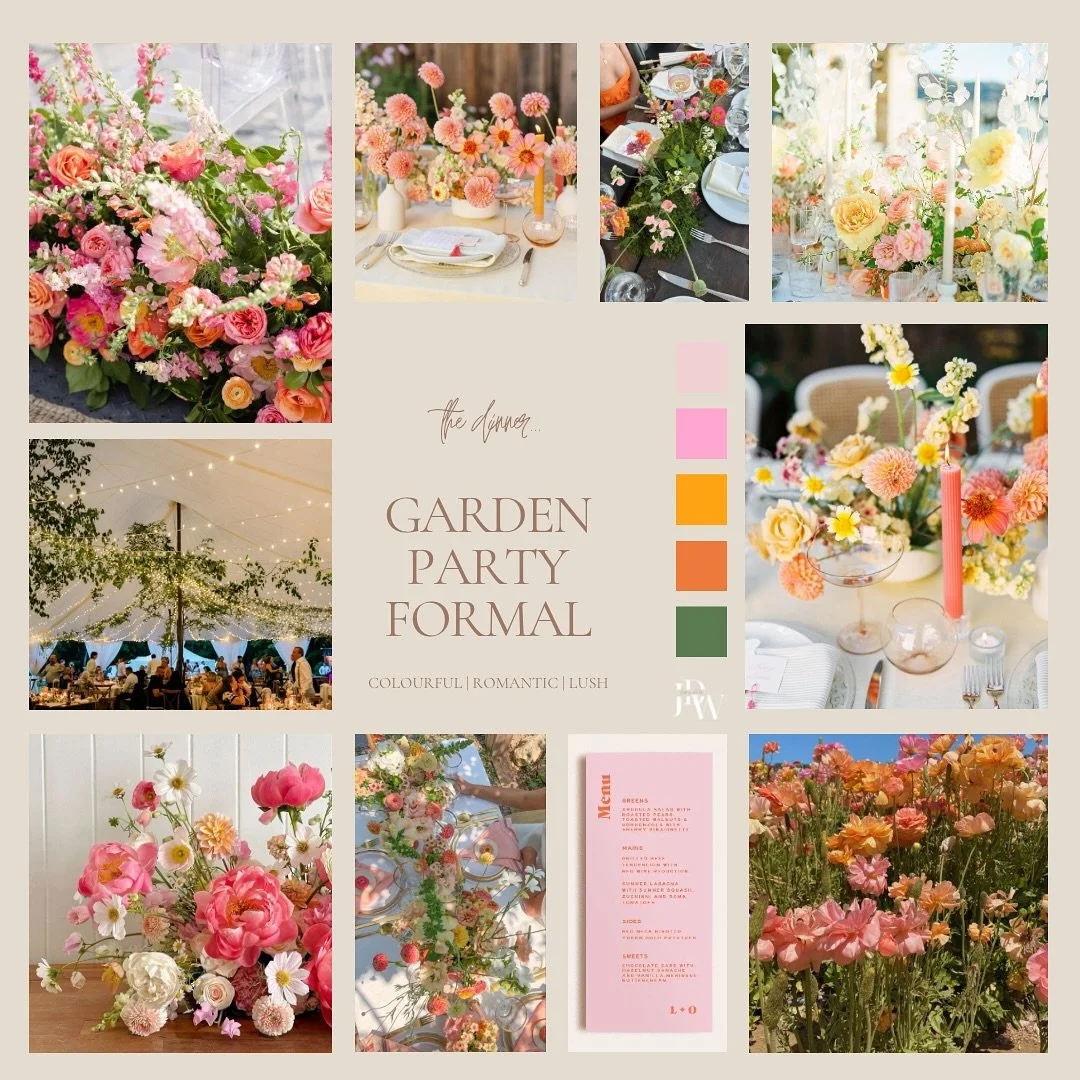 Me 🤝🏼 a pink and orange colour palette 

#weddingplanner #weddingmoodboard #boldandbright #weddinginspo #torontoeventplanner
