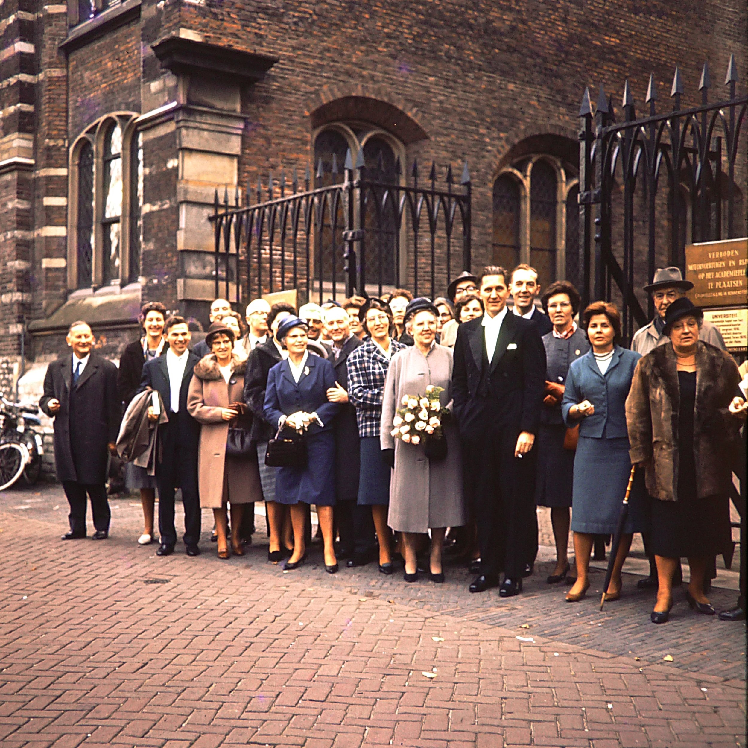 16-10-1963 Truus in Leiden