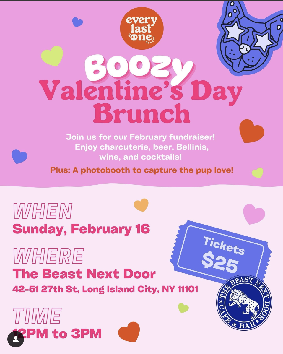 Boozy Valentine's Brunch *Humans Only*