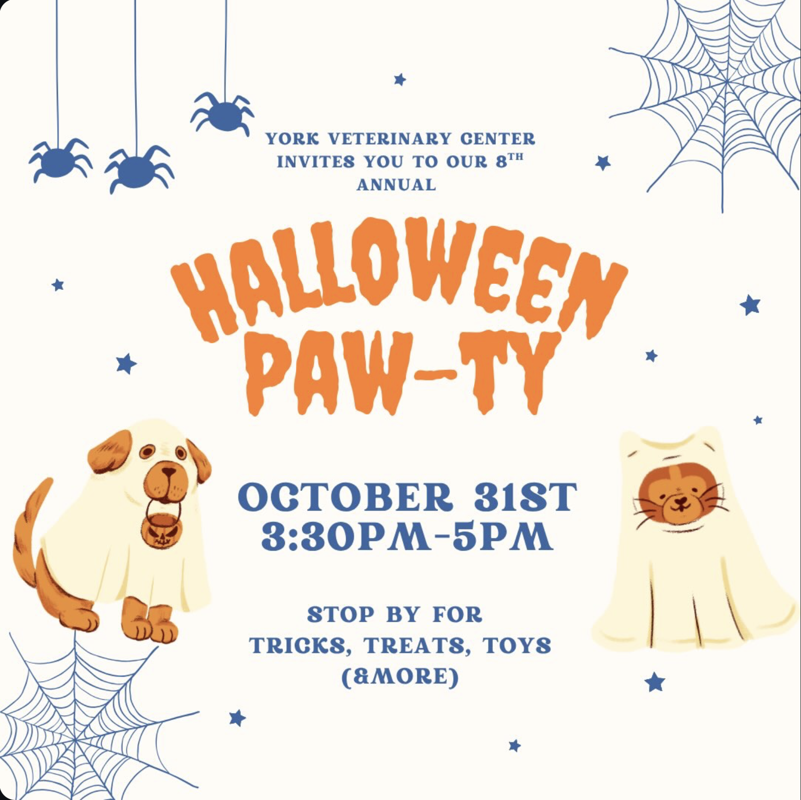 Halloween Paw-ty Flyer