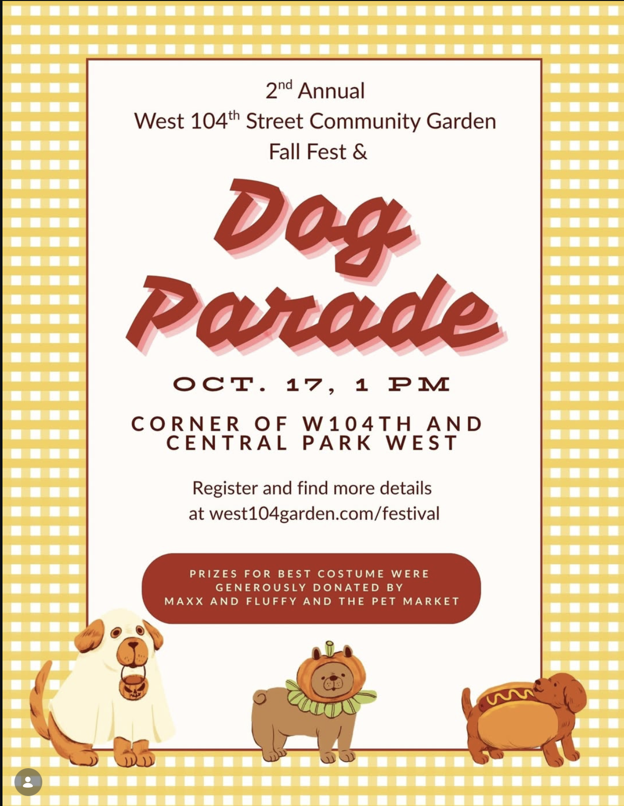 Dog Parade Flyer
