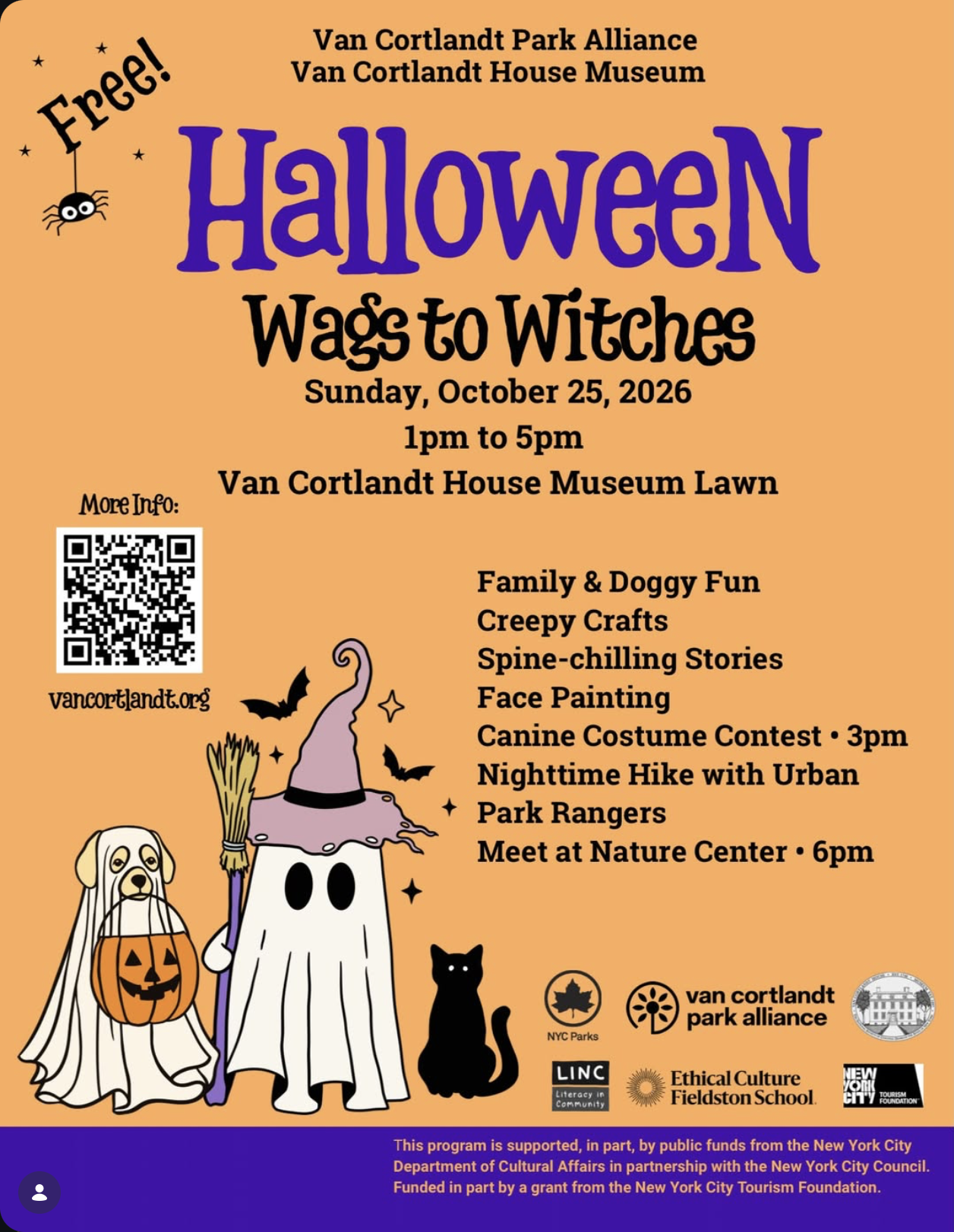 Halloween Wags to Witches Flyer