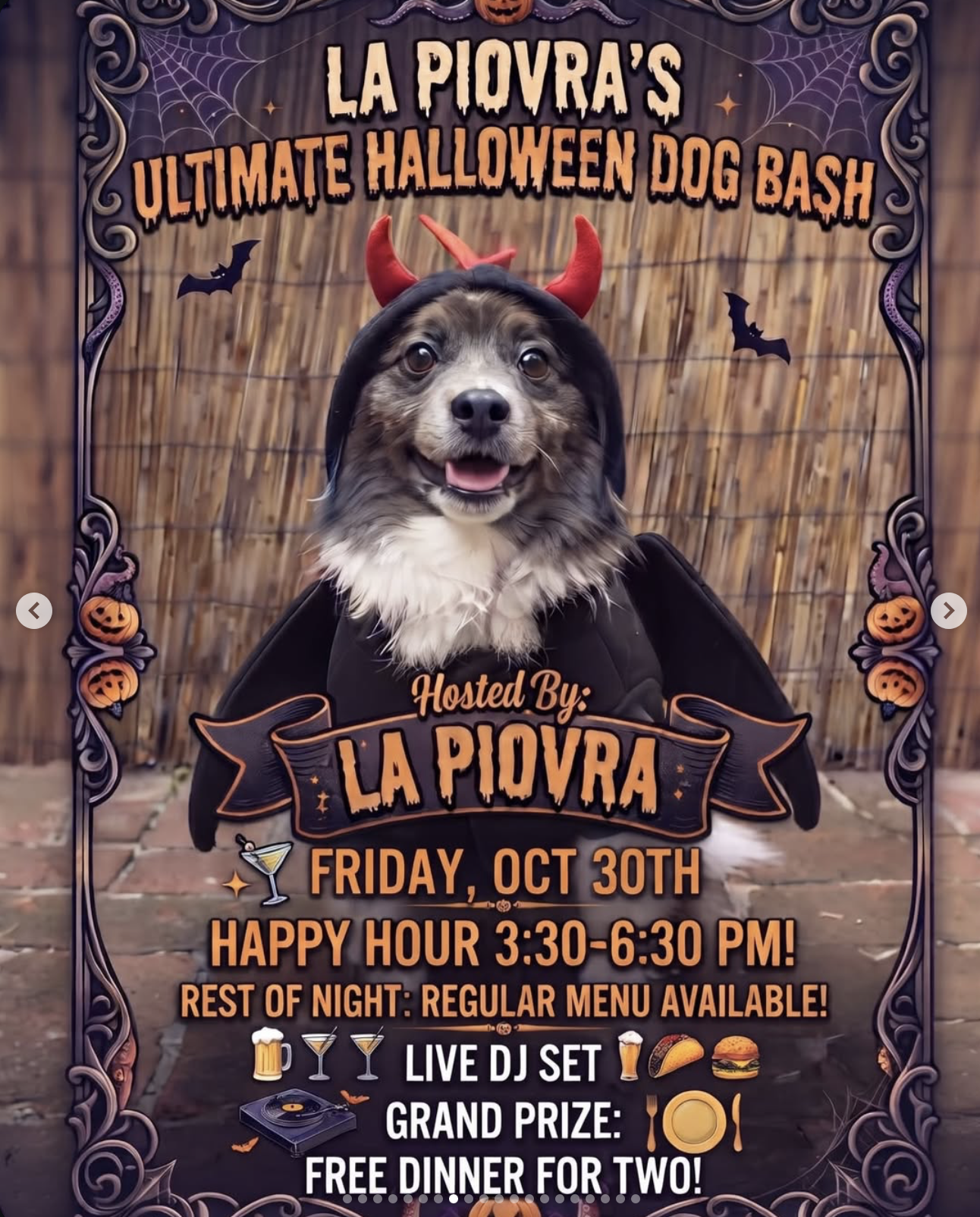 Ultimate Halloween Dog Bash Flyer