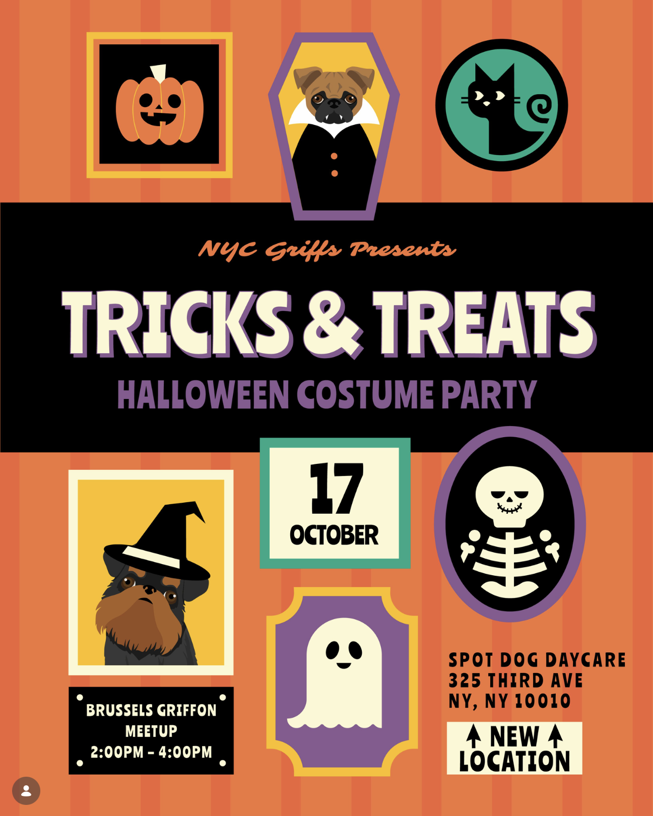 NYC Griffs Tricks & Treats Flyer