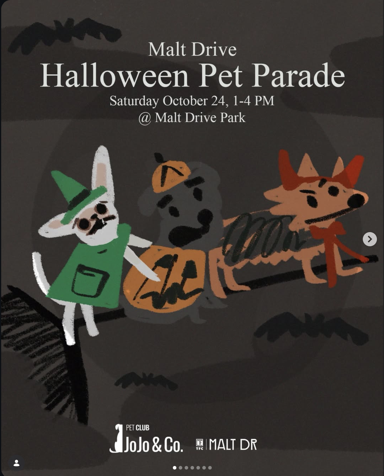 Halloween Pet Parade Flyer