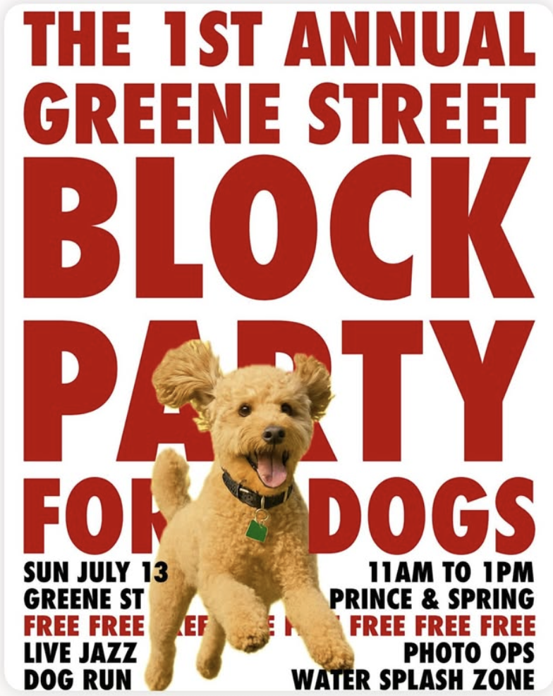 Greene St Block Party for Dogs