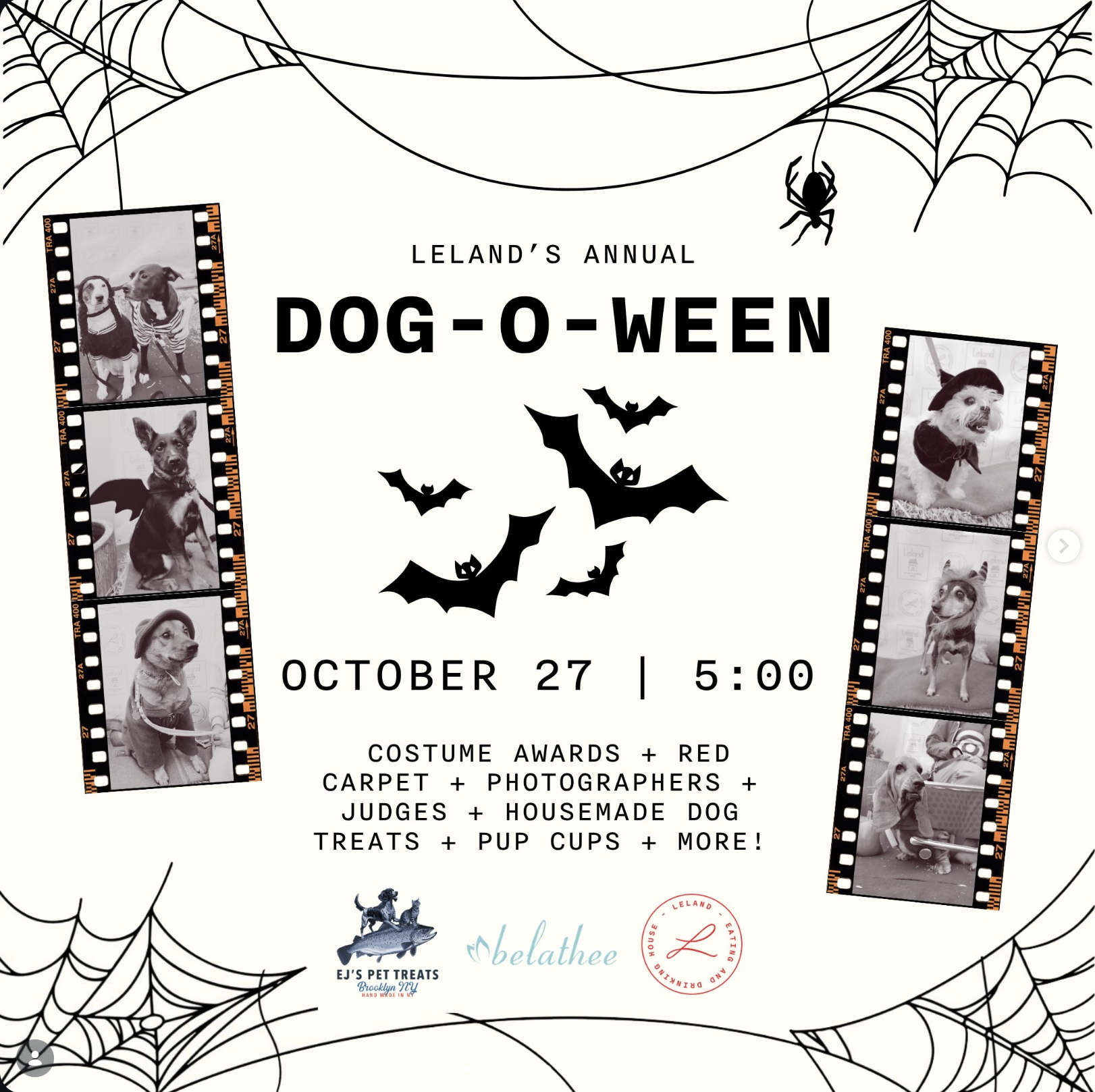 Leland's Dog-O-Ween Flyer