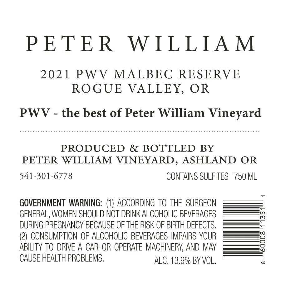 Peter William_PWV_2021_Malbec Reserve_COLA-Back.jpg