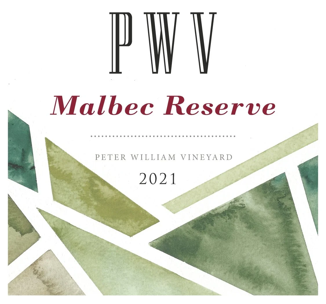 Malbec 2021 PWV Reserve, Peter William Vineyard