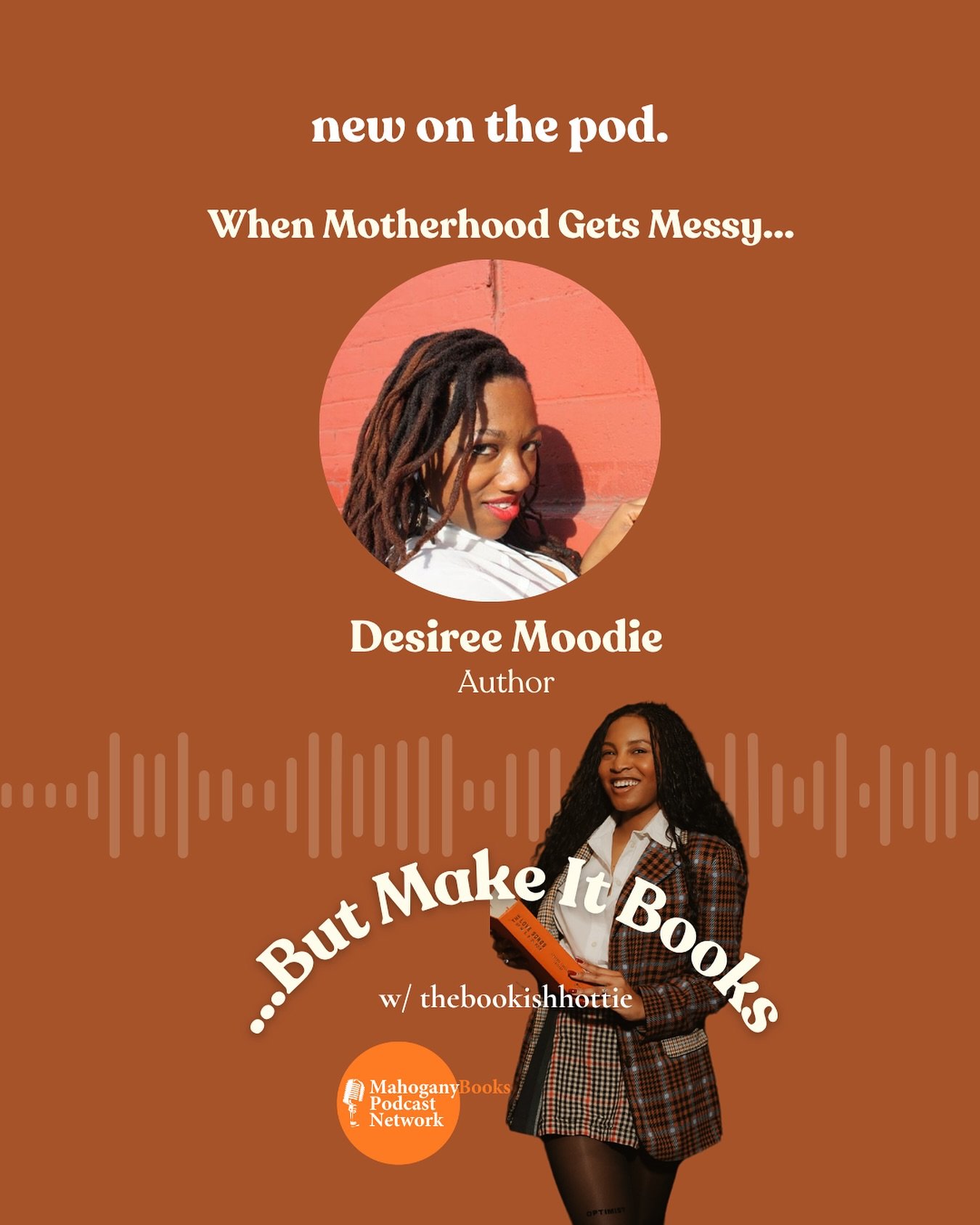 A new episode is live on the pod! Dive into our conversation about motherhood and allll of the things with author @desireefrombk
Available now on all podcast platforms. Tune in!
#podcast #bmib