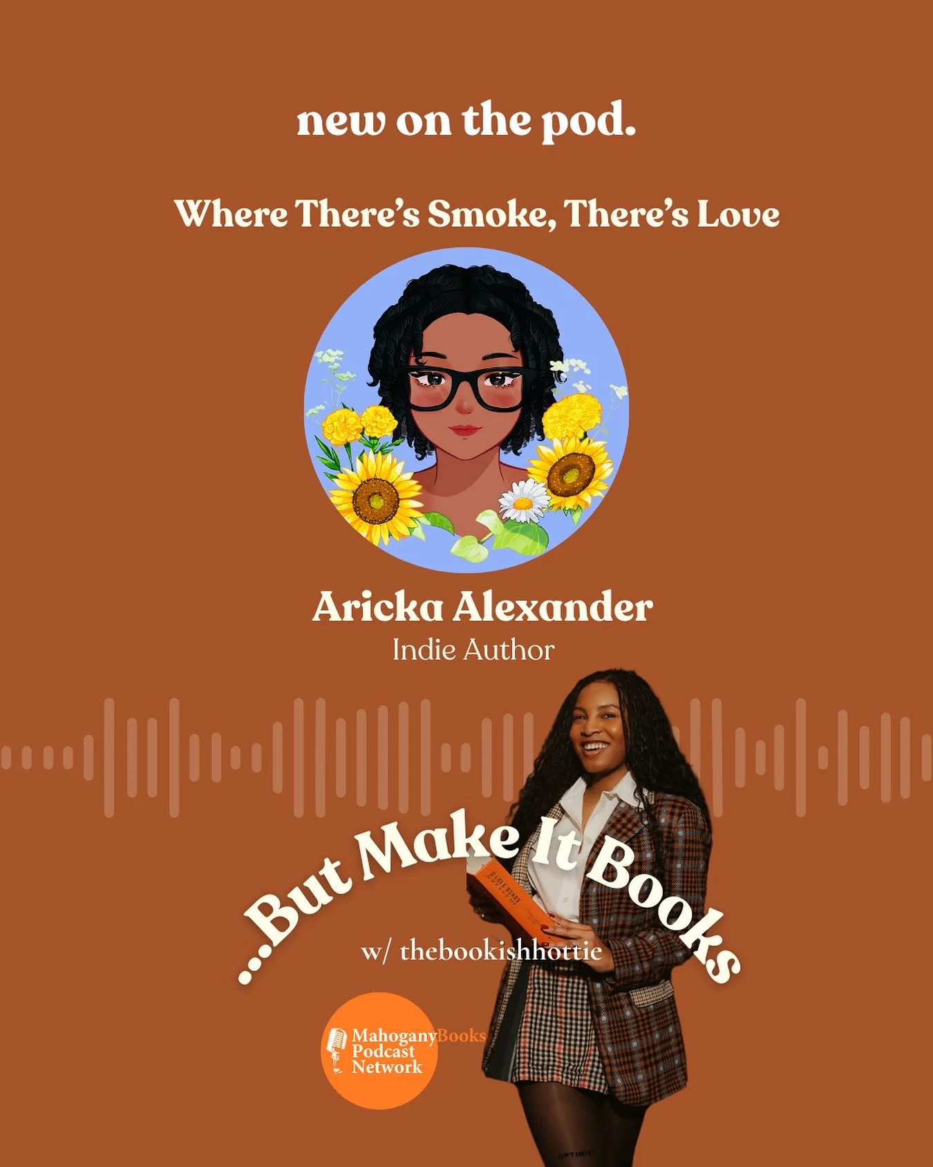NEW EPISODE of the pod is out now ✨
Tune in for my conversation with incredible indie author Aricka Alexander. Now available on all podcast platforms