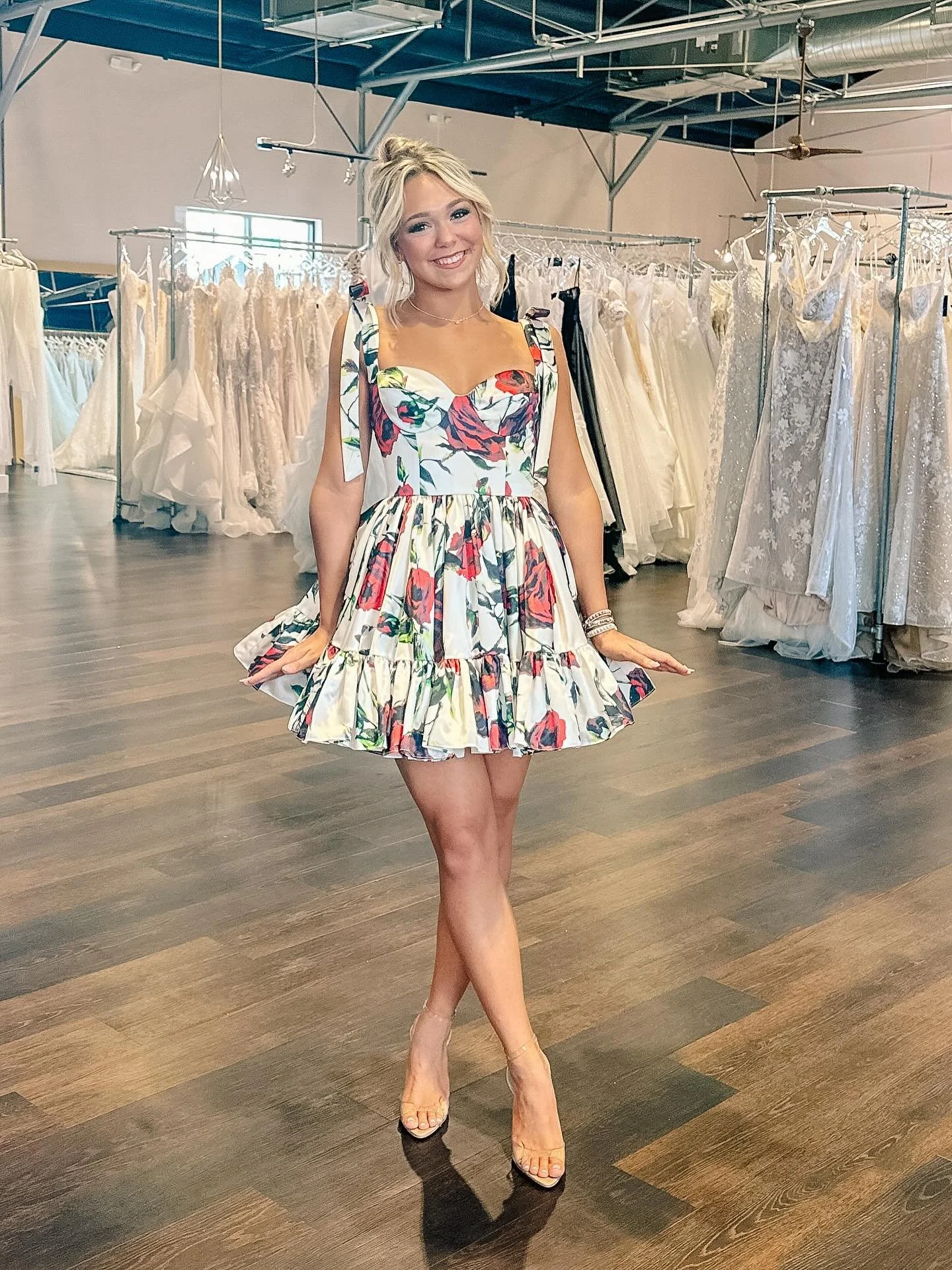 Short formal gowns perfect for every holiday event ✨ Plus, so many styles are on sale right now!