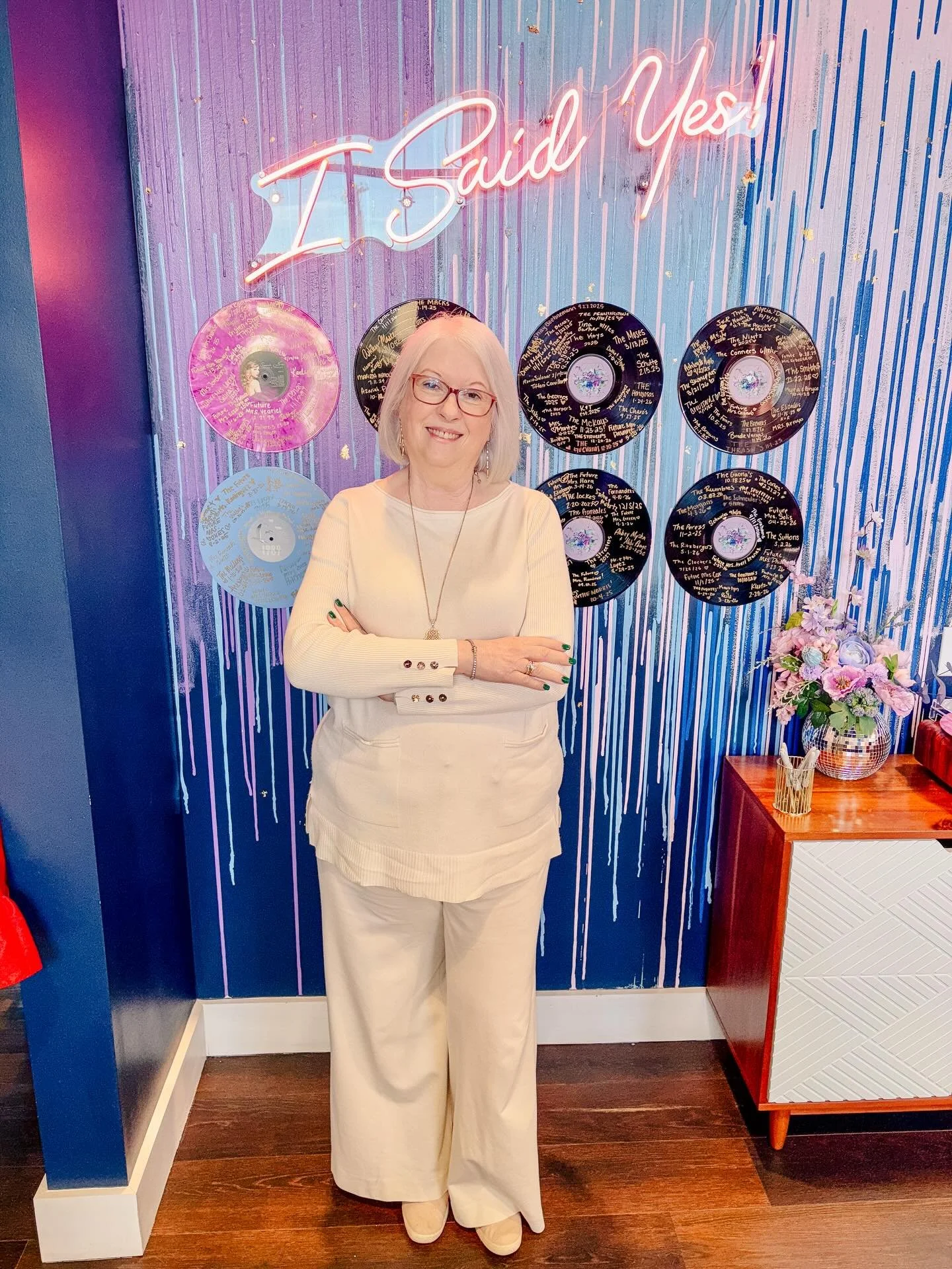 Happy Birthday to Sandie 💙✨
The dreamer, the heart, and one of the owners behind Something BLUE.
Her vision is what started it all, and today we celebrate her just as much as the magic she&rsquo;s created for so many brides 🤍