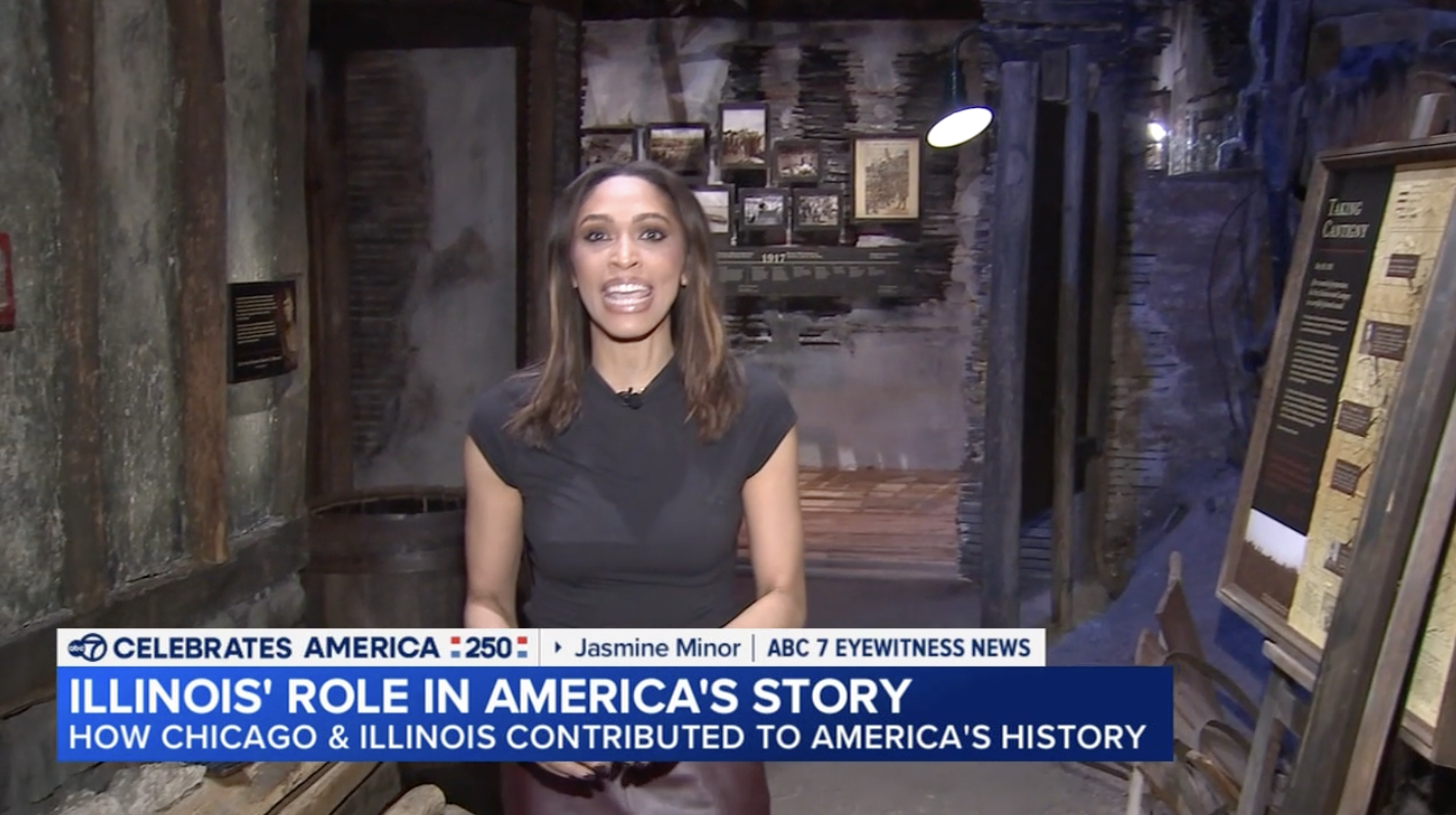 Jasmine Minor of ABC 7 explores Illinois Passport sites