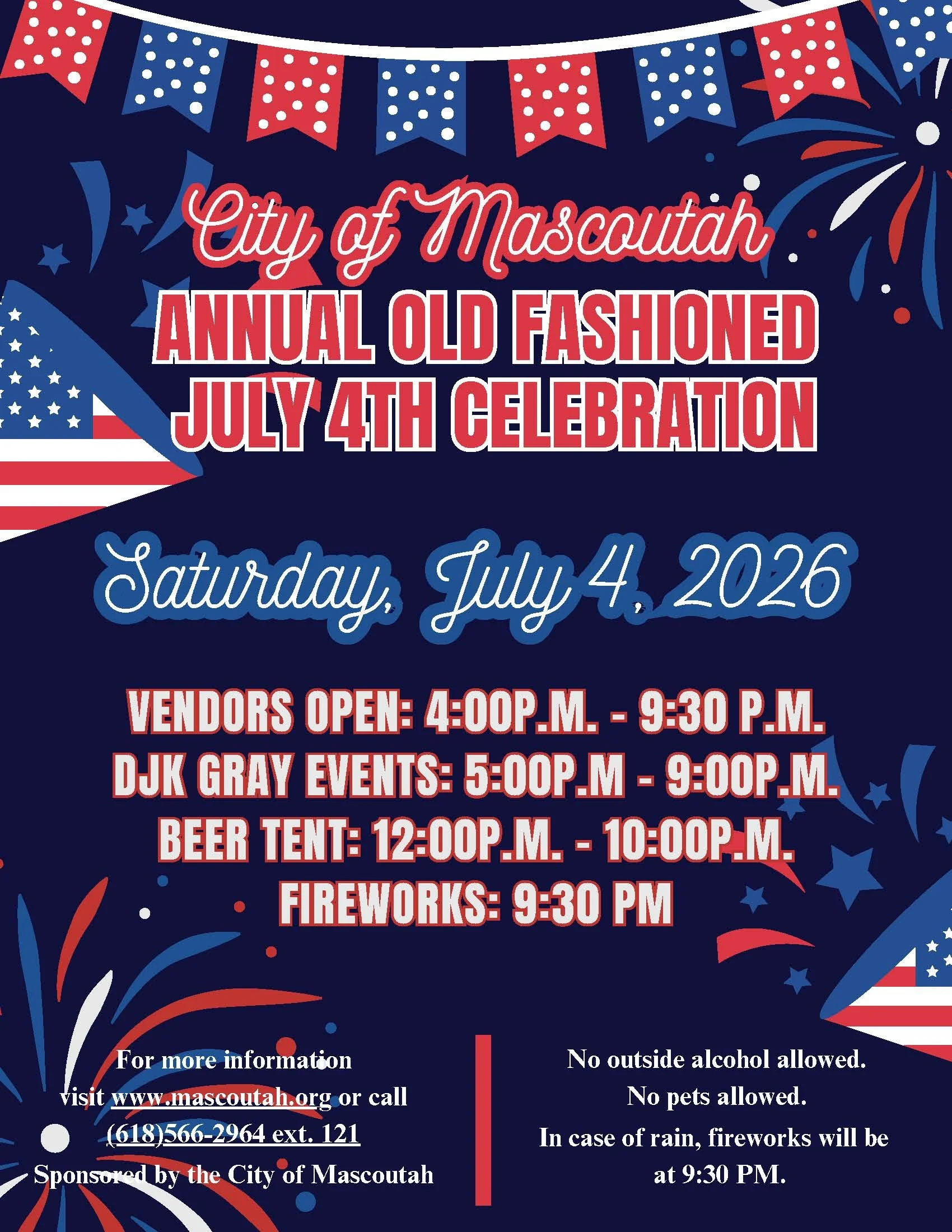 City of Mascoutah Annual Old Fashioned July 4th Celebration 2026
