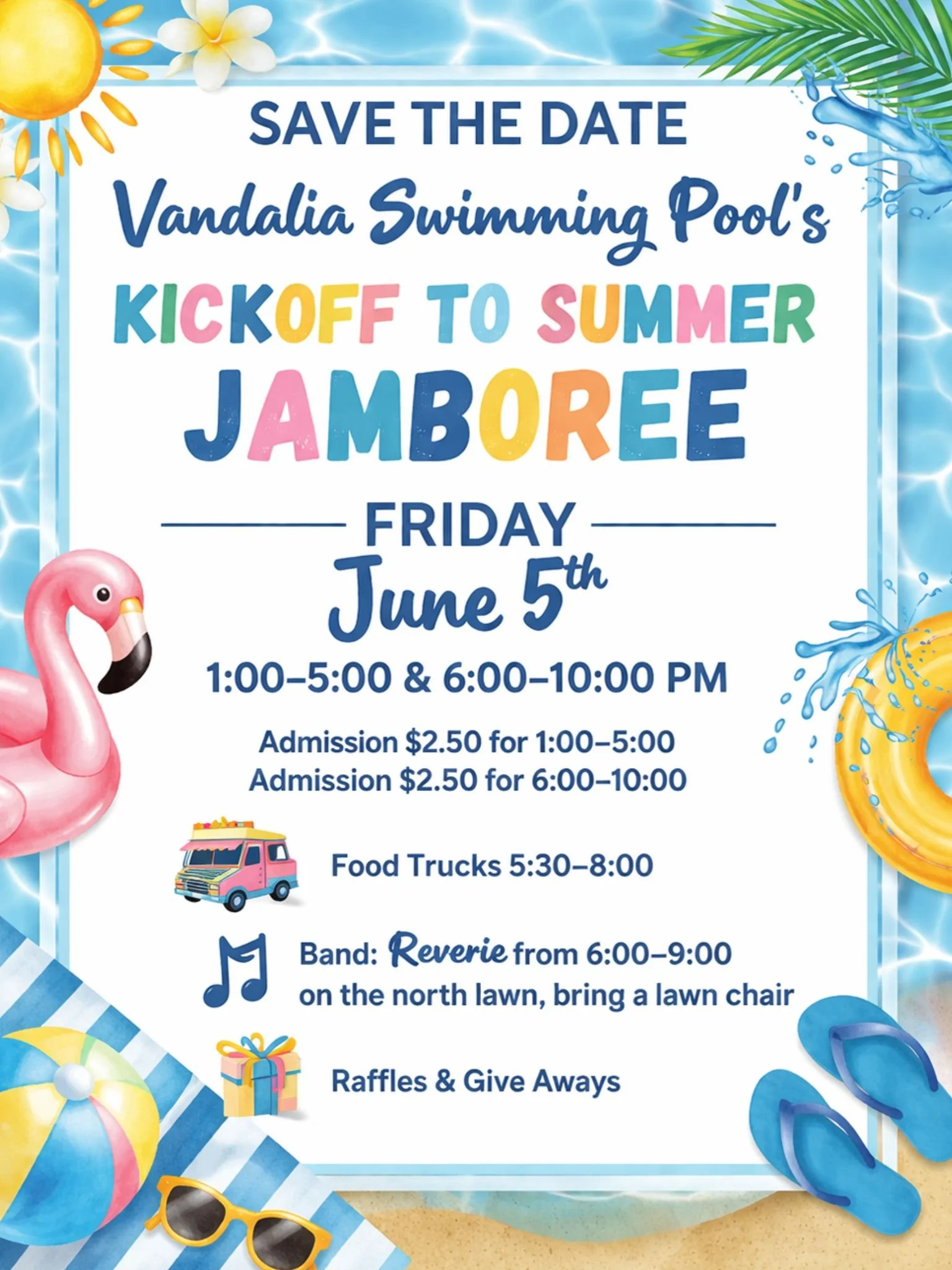 Vandalia Swimming Pool's Kickoff To Summer Jamboree