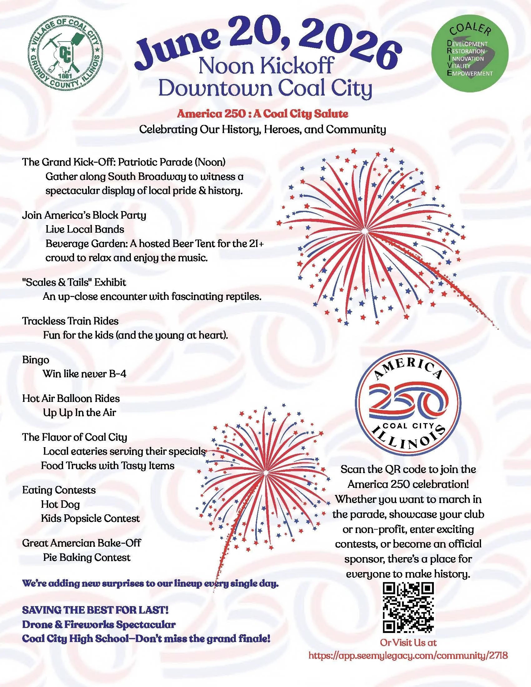  America 250 : A Coal City Salute