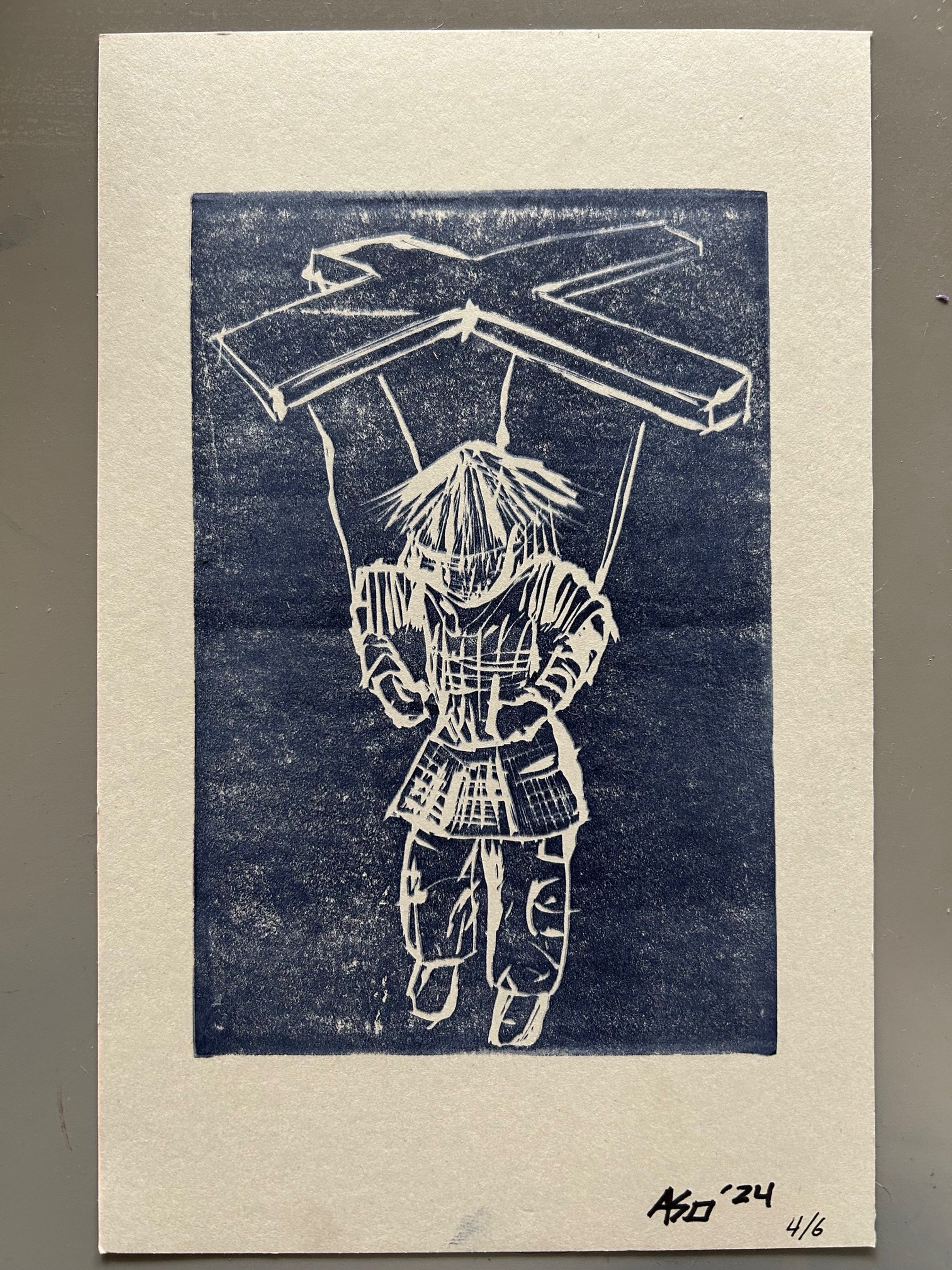 Marionette Samurai Print
