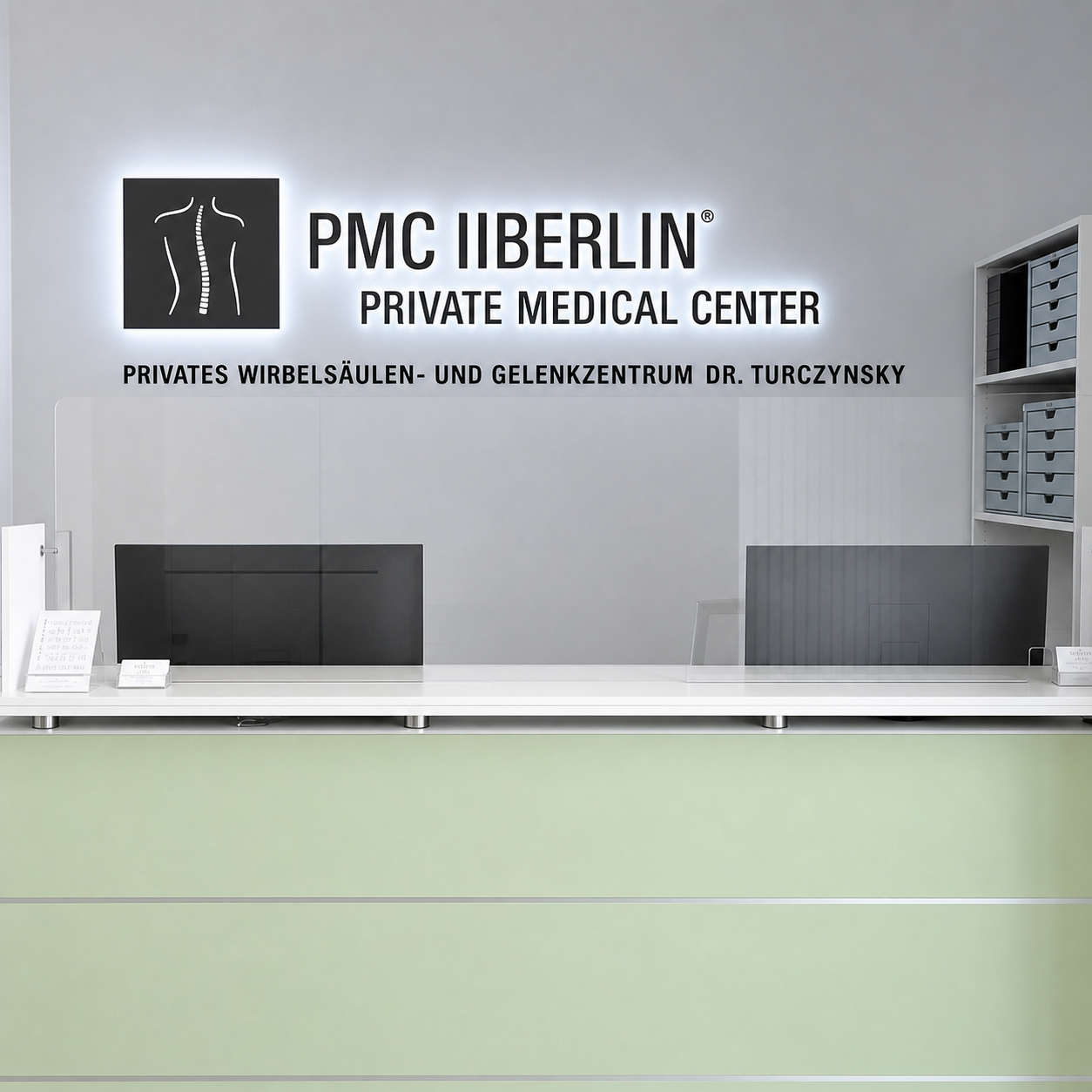 Privatpraxis für Wirbelsäulen-Schmerztherapie Berlin-Wilmersdorf - Dr. Thomas Turczynsky - Orthopäde und Schmerztherapeut - Rezeption