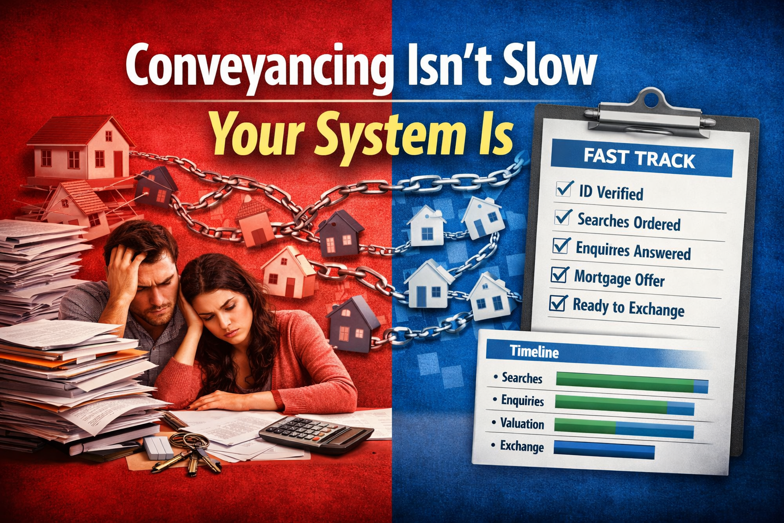 Stop Blaming Wars and Chocolate Prices — Your Conveyancing Is Slow Because of People and Chains