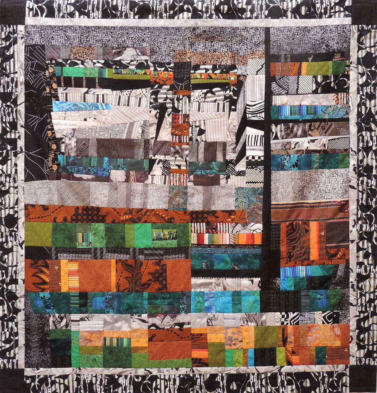 Steve’s latest fabric piece.