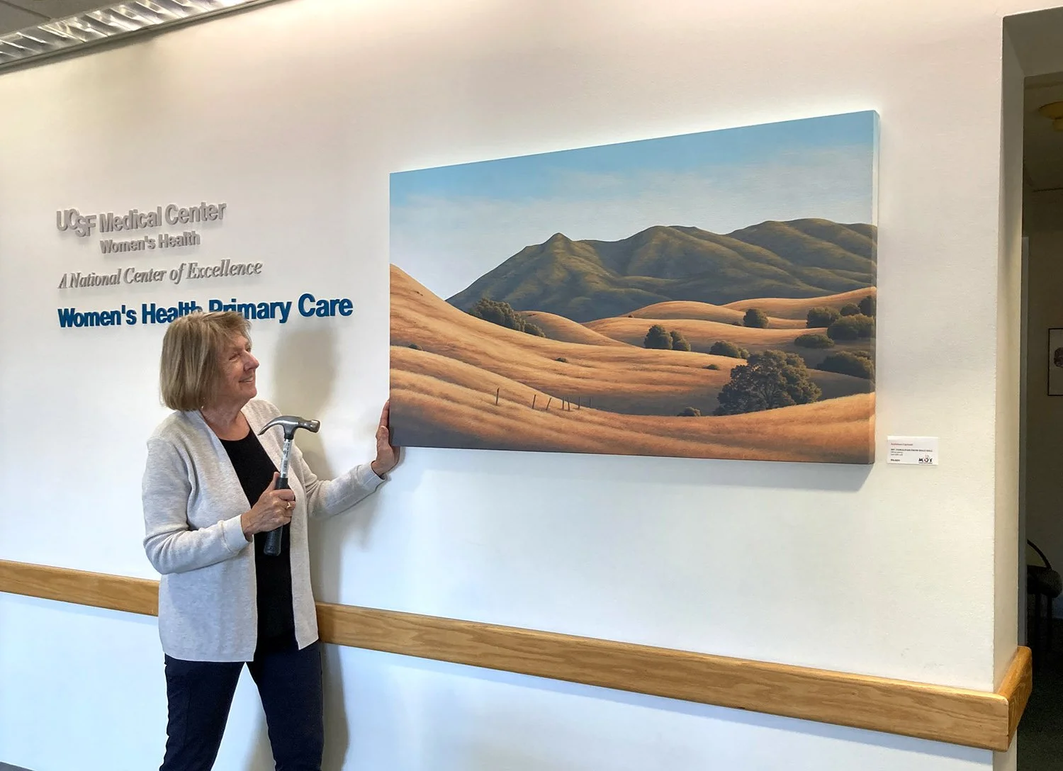 Serenity Art Exhibition includes several Lipinski landscapes.