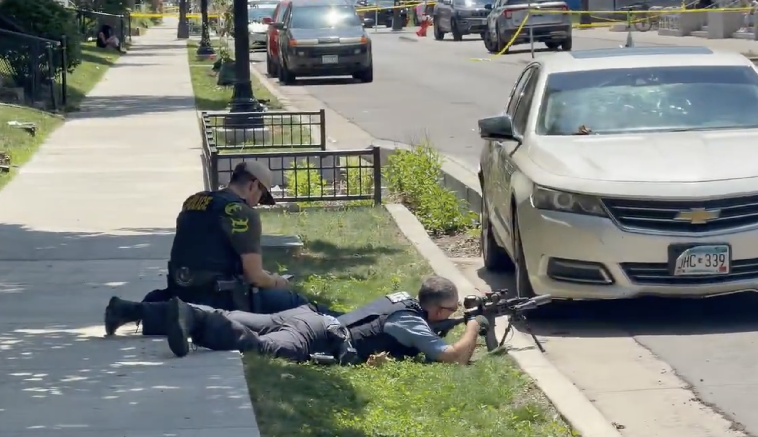 Armed Suspect with Long Rifle and Explosives Barricades in South Minneapolis After Firing on Deputies Serving Warrant