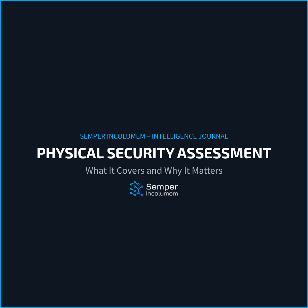 Physical Security Assessment: What It Covers and Why It Matters