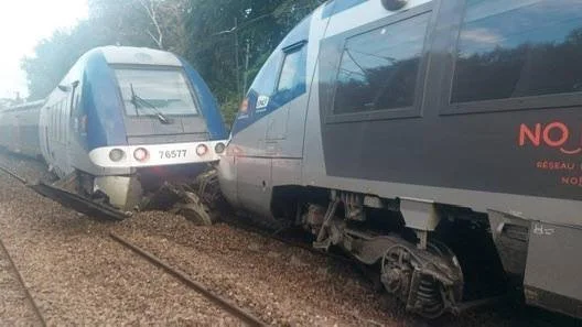French Regional Train Derails in Normandy, Sabotage Suspected After 44 Injured