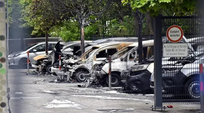 Berlin Anarchist Arson Targets Deutsche Telekom Over NATO Defense Contracts