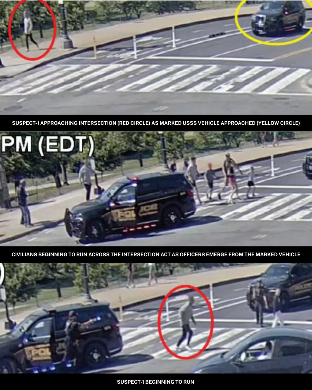 Texas Man Charged After Shooting Near Vice Presidential Motorcade Route