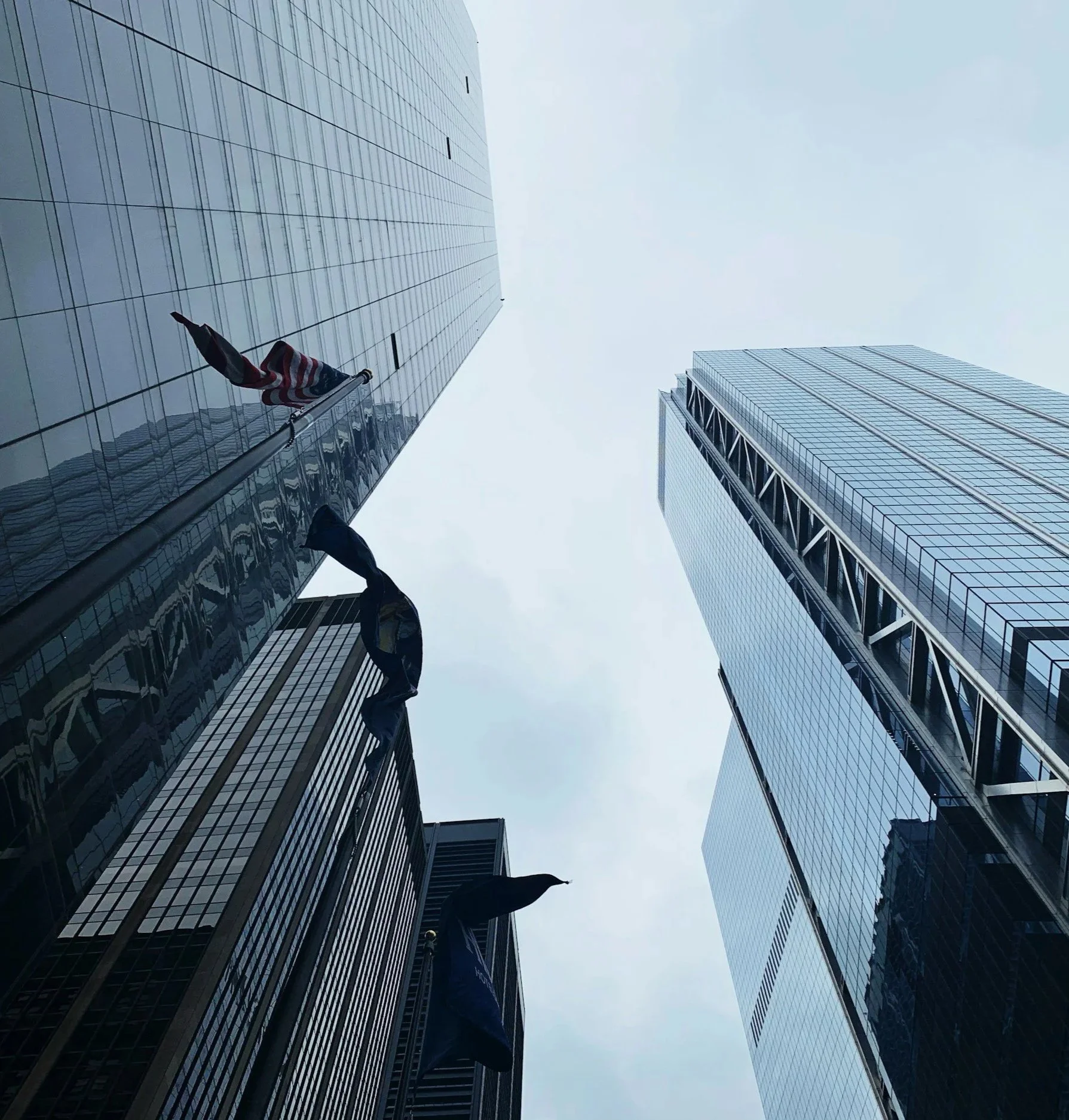 Skyscrapers representing physical security intelligence support for corporate security teams