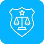 Law enforcement and public safety leveraging open-source intelligence icon