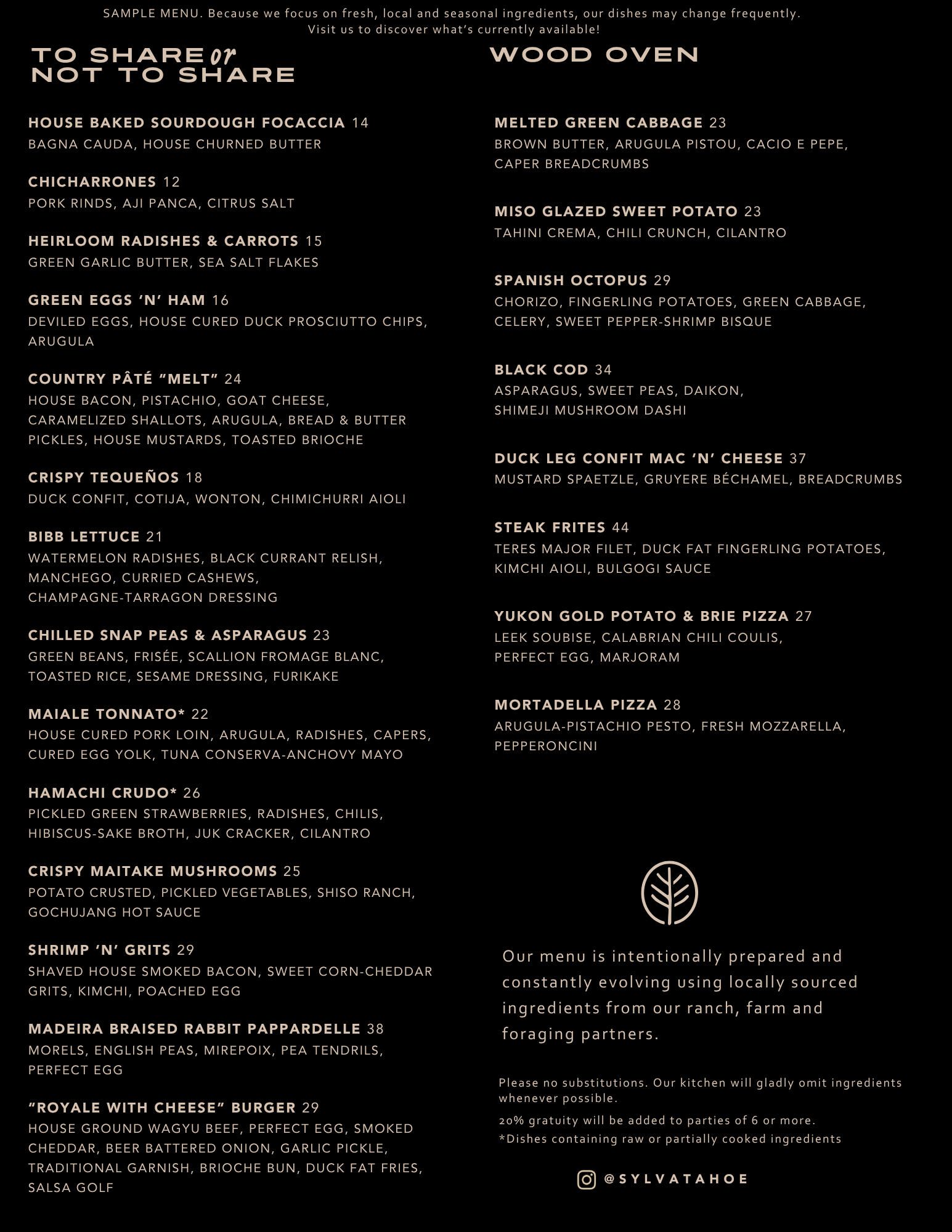 Sylva Best Tahoe City Restaurants