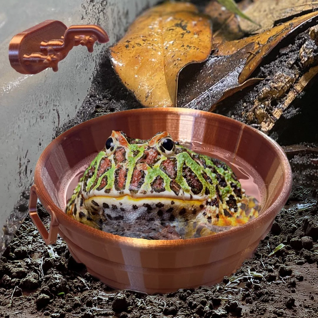 Galvanized Tub + Faucet Reptile / Amphibian Soaking Tub