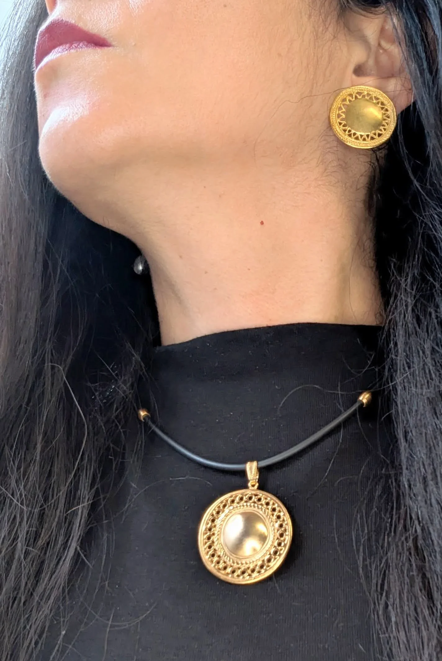Sun Pre-Columbian Muisca Pendant