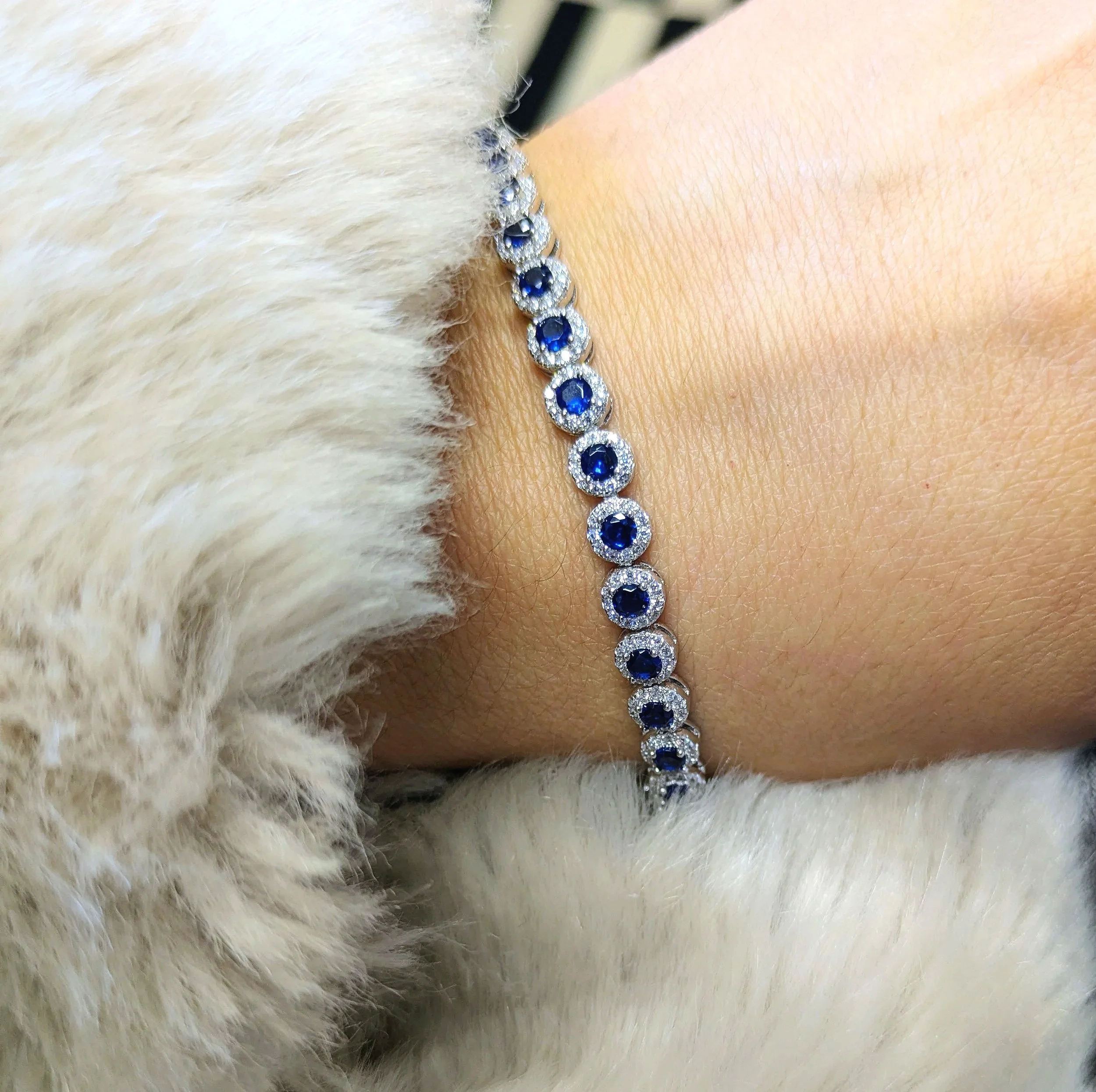 Elegant Tennis Bracelet