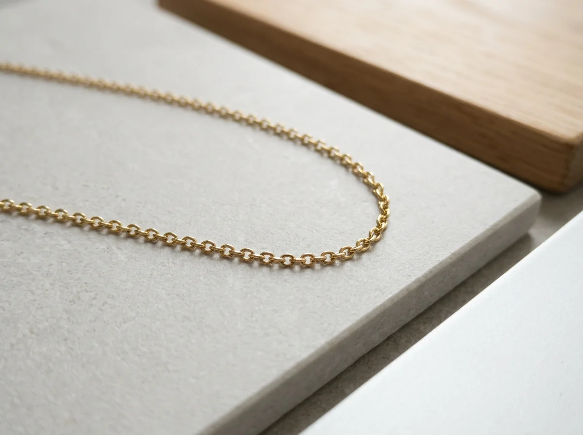 9ct Solid  Trace Chain
