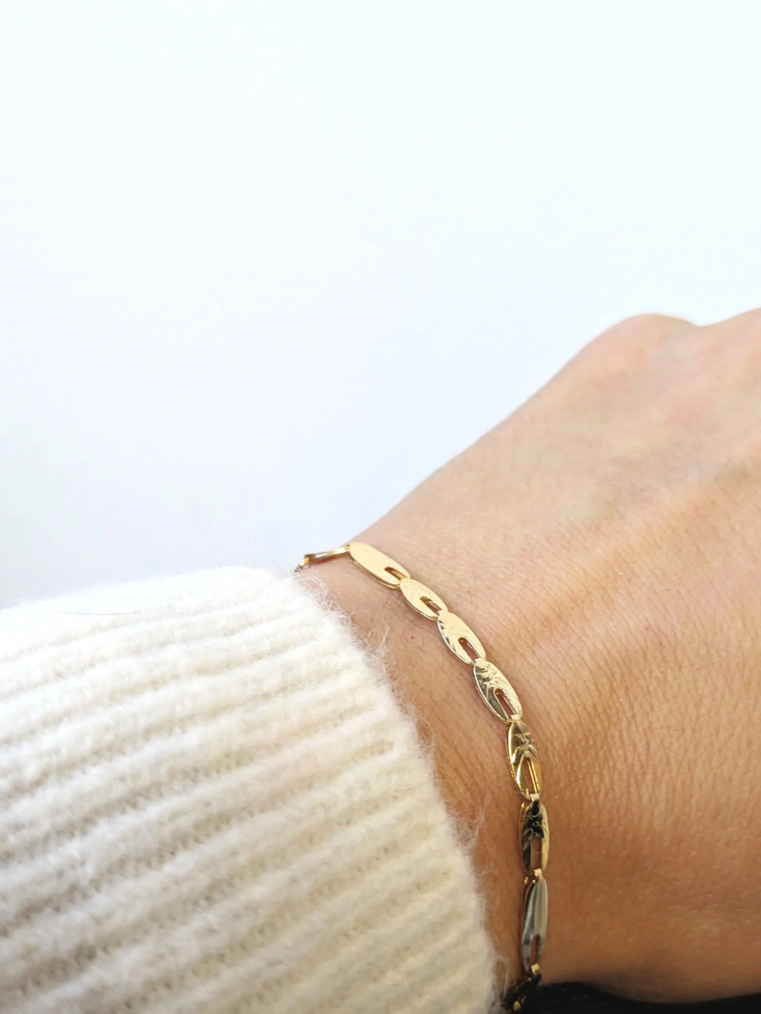 Eye Cat Gold Bracelet,