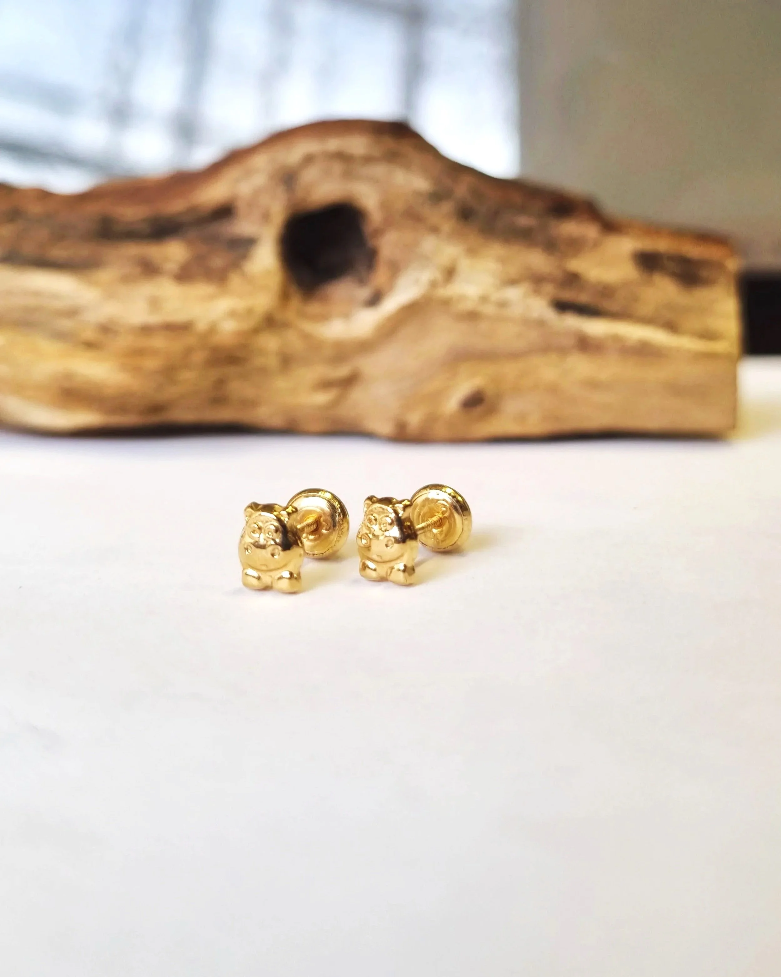 Hippopotamus Studs