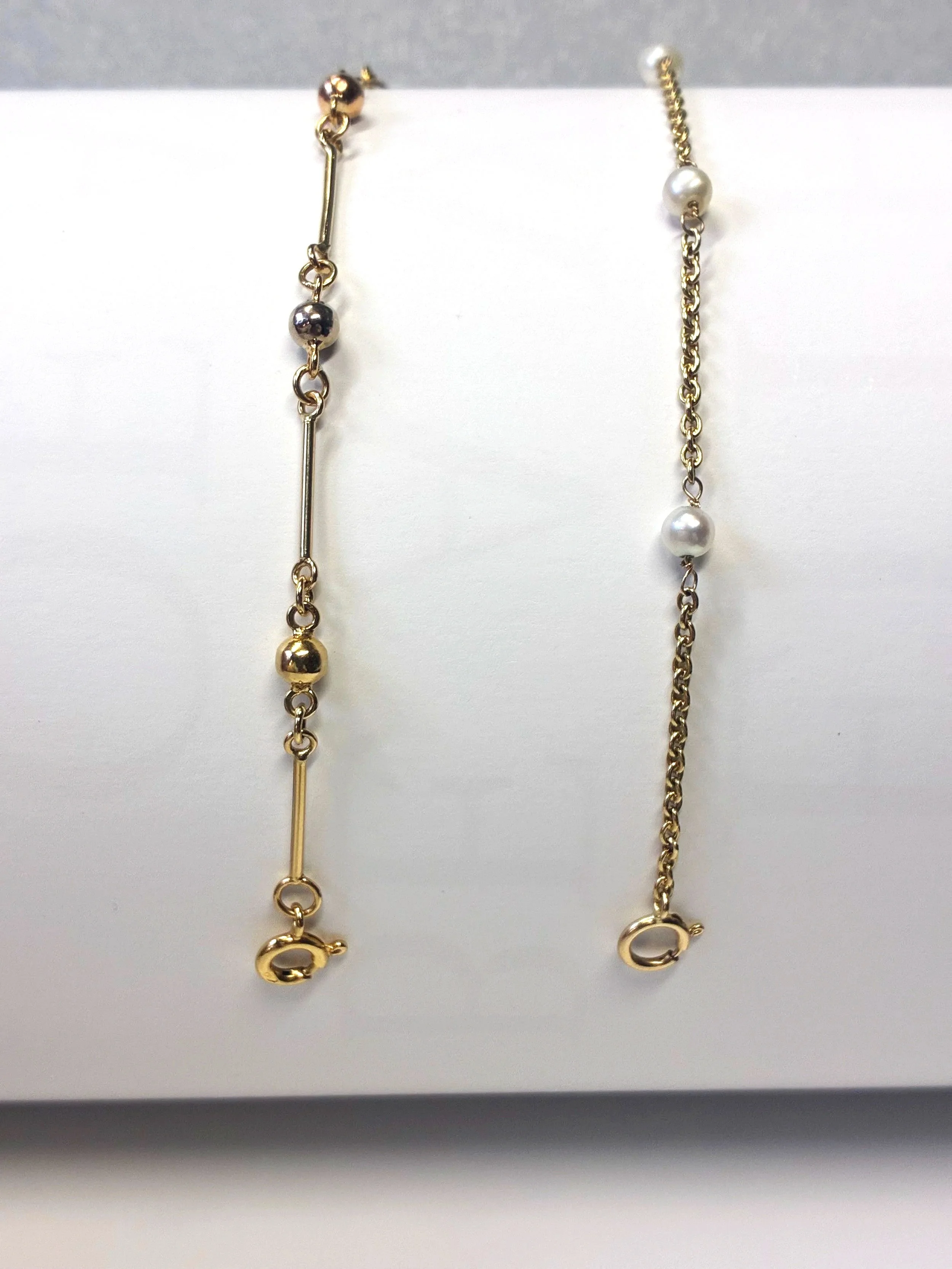 18ct Yellow Gold Balls & Bars Bracelet