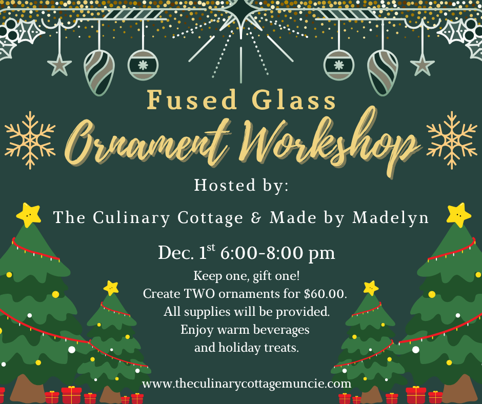 Fused Glass Art Ornaments