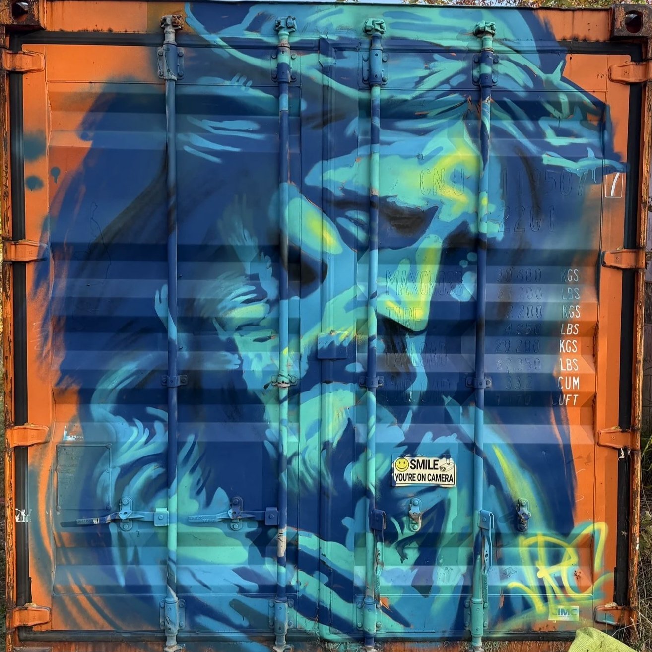 Jesus Christ Ironlak Spraypaint Christian Urban Art