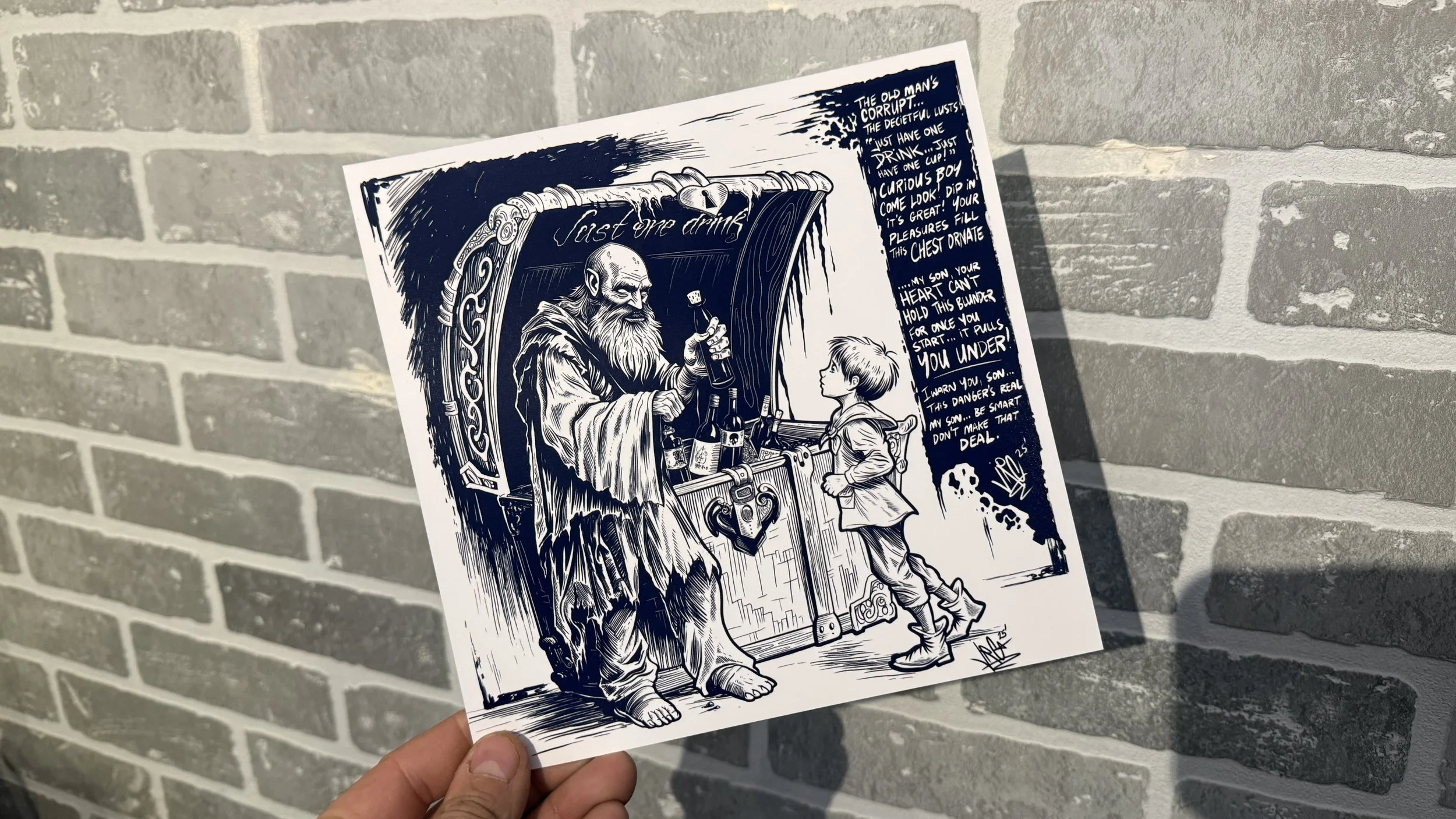 Deadly Curiosity (Fine Art Print)
